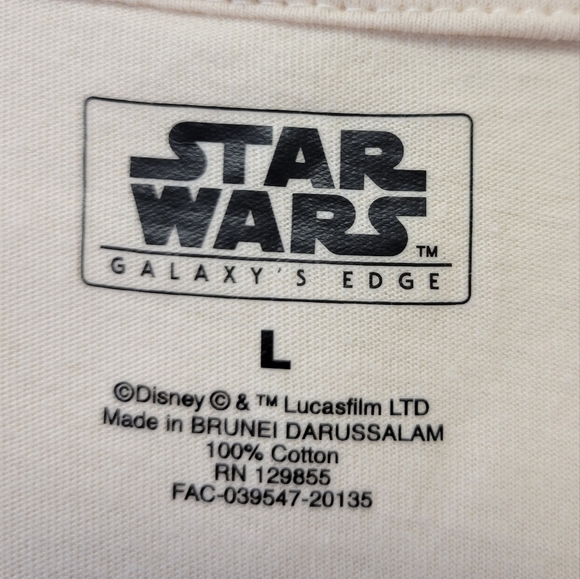 Star Wars Black Spire Outpost Galaxy Edge t-shirt L - Picture 4 of 7